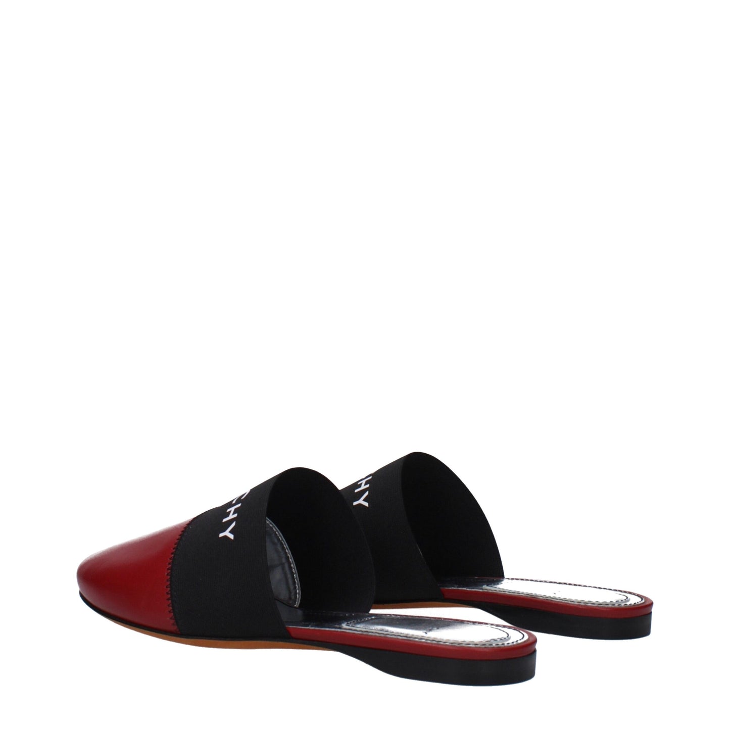Red Leather Slippers