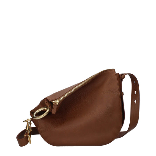 Brown Leather Crossbody Bag