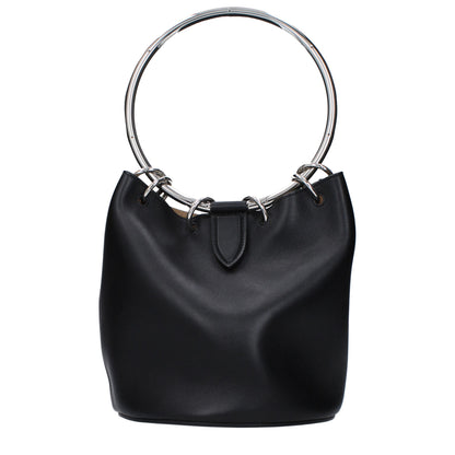 Black Leather Handbag