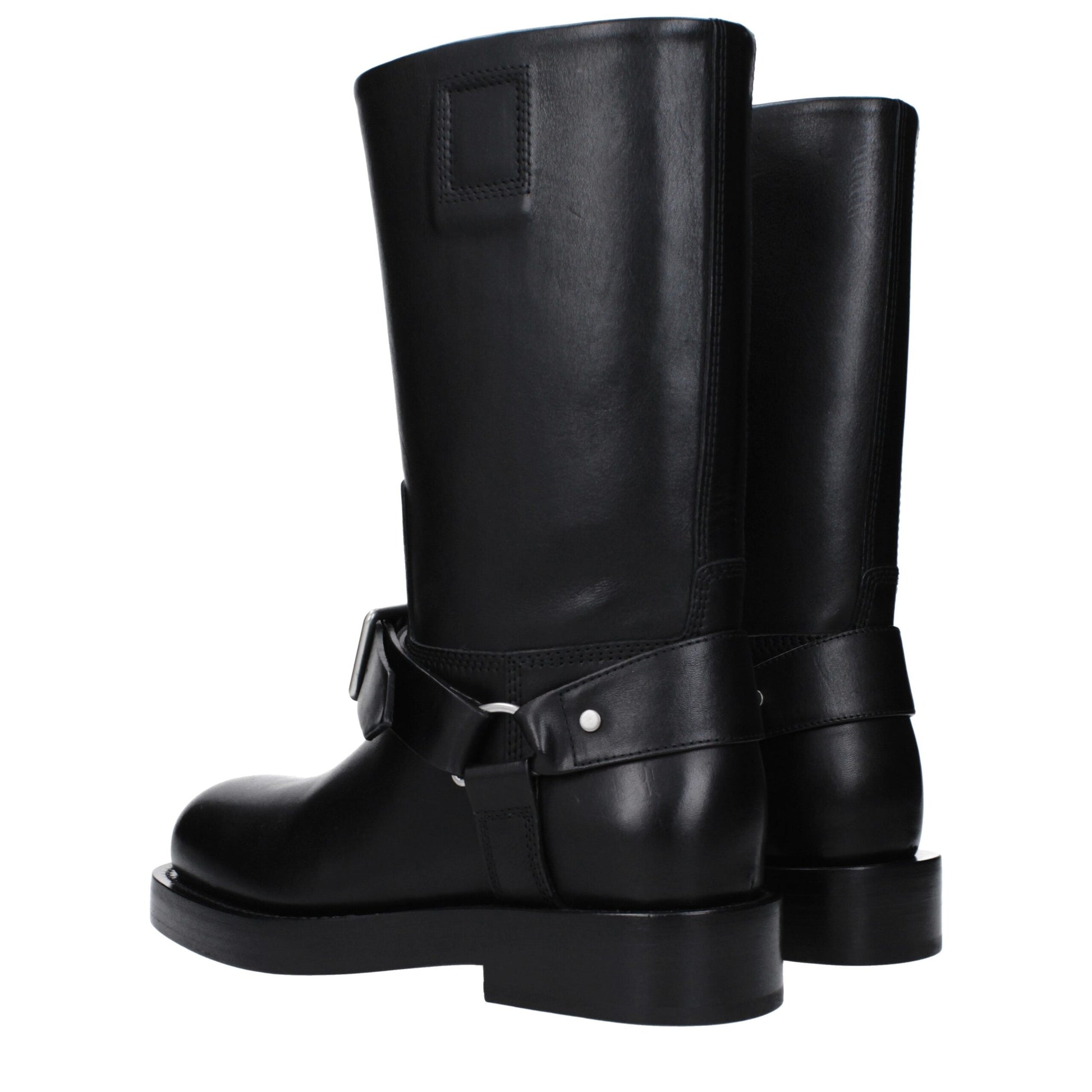 Black Leather Boots