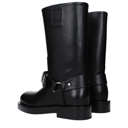 Black Leather Boots