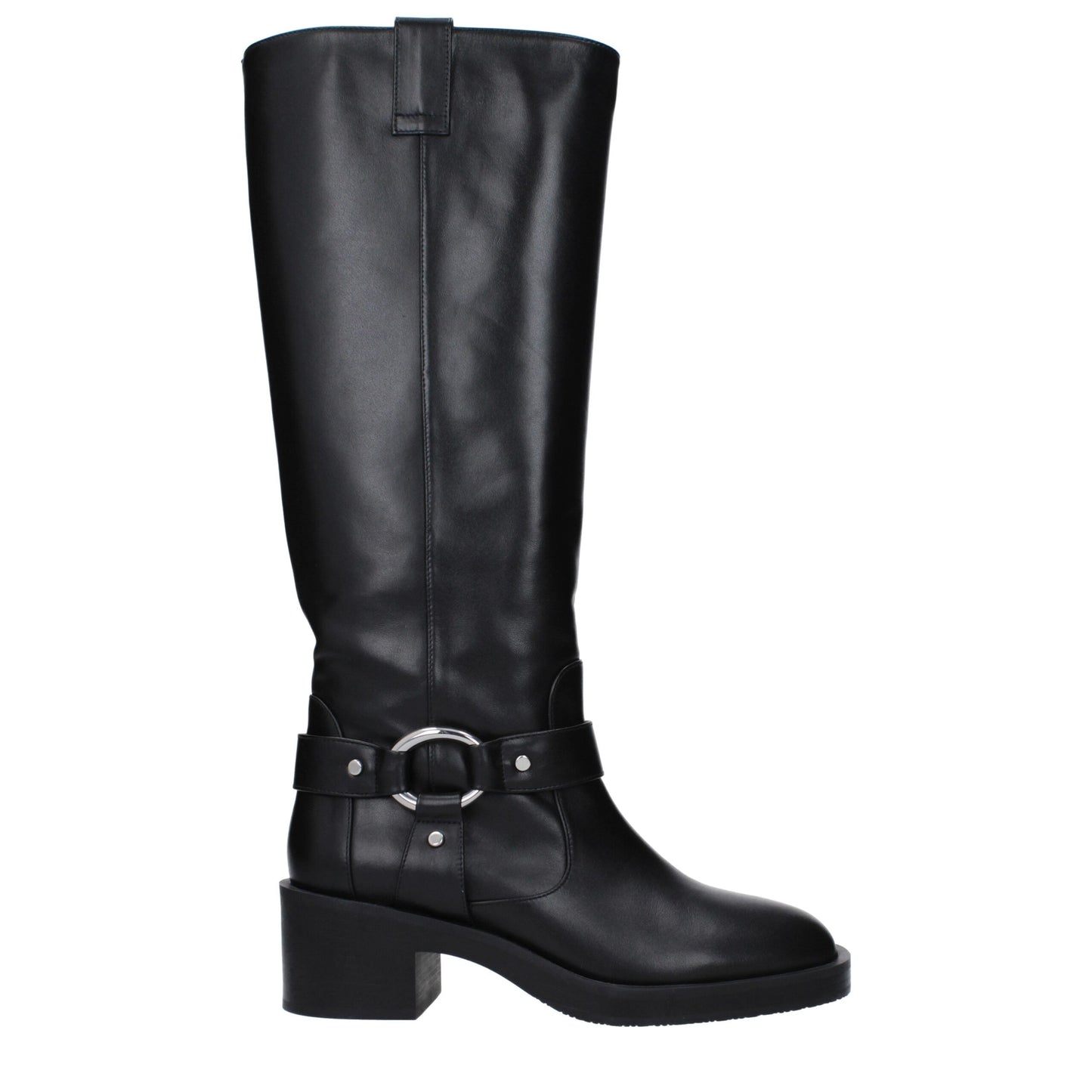 Black Leather Boots