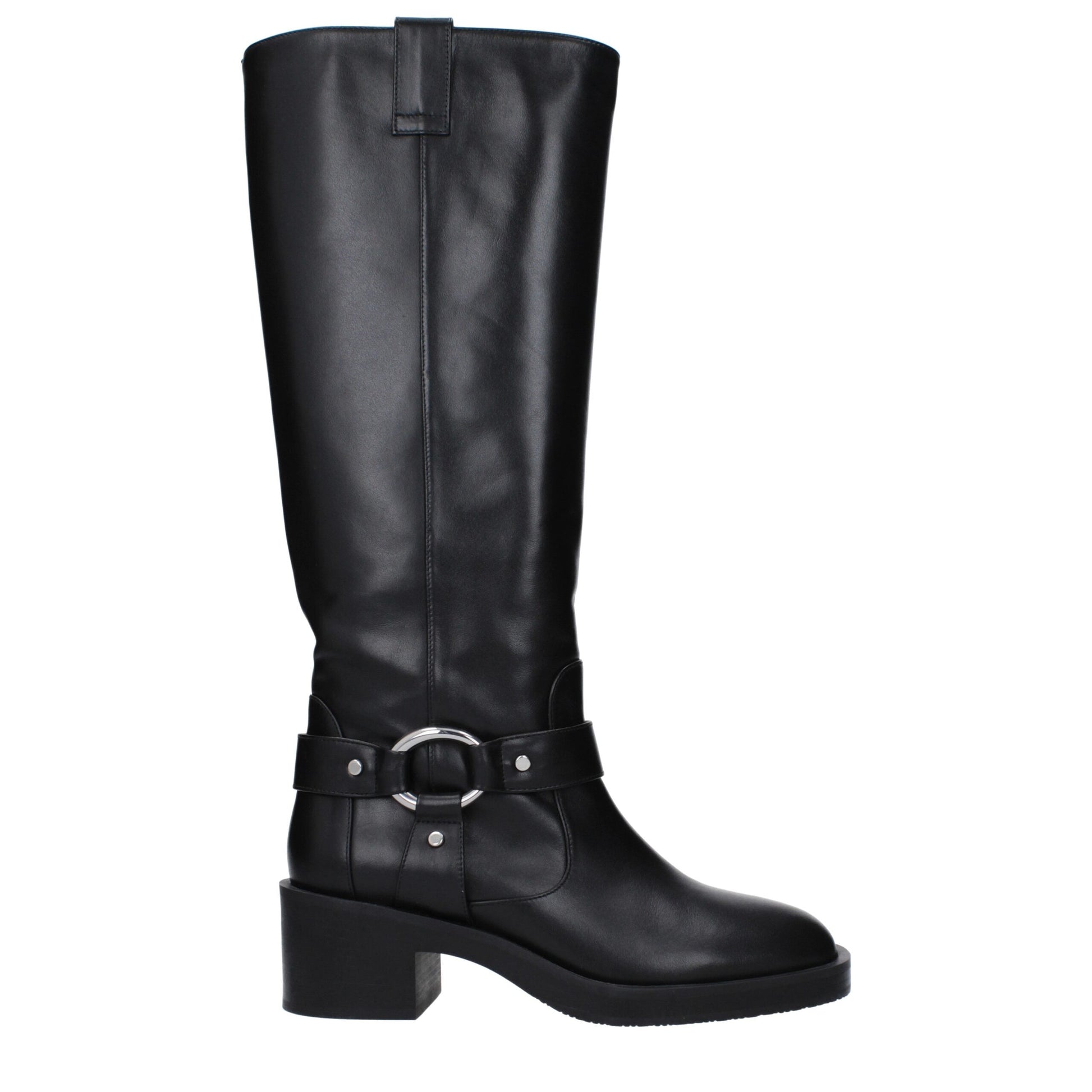Black Leather Boots