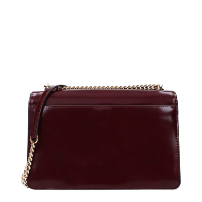 Red Leather Crossbody Bag
