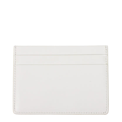 White Leather Cardholder