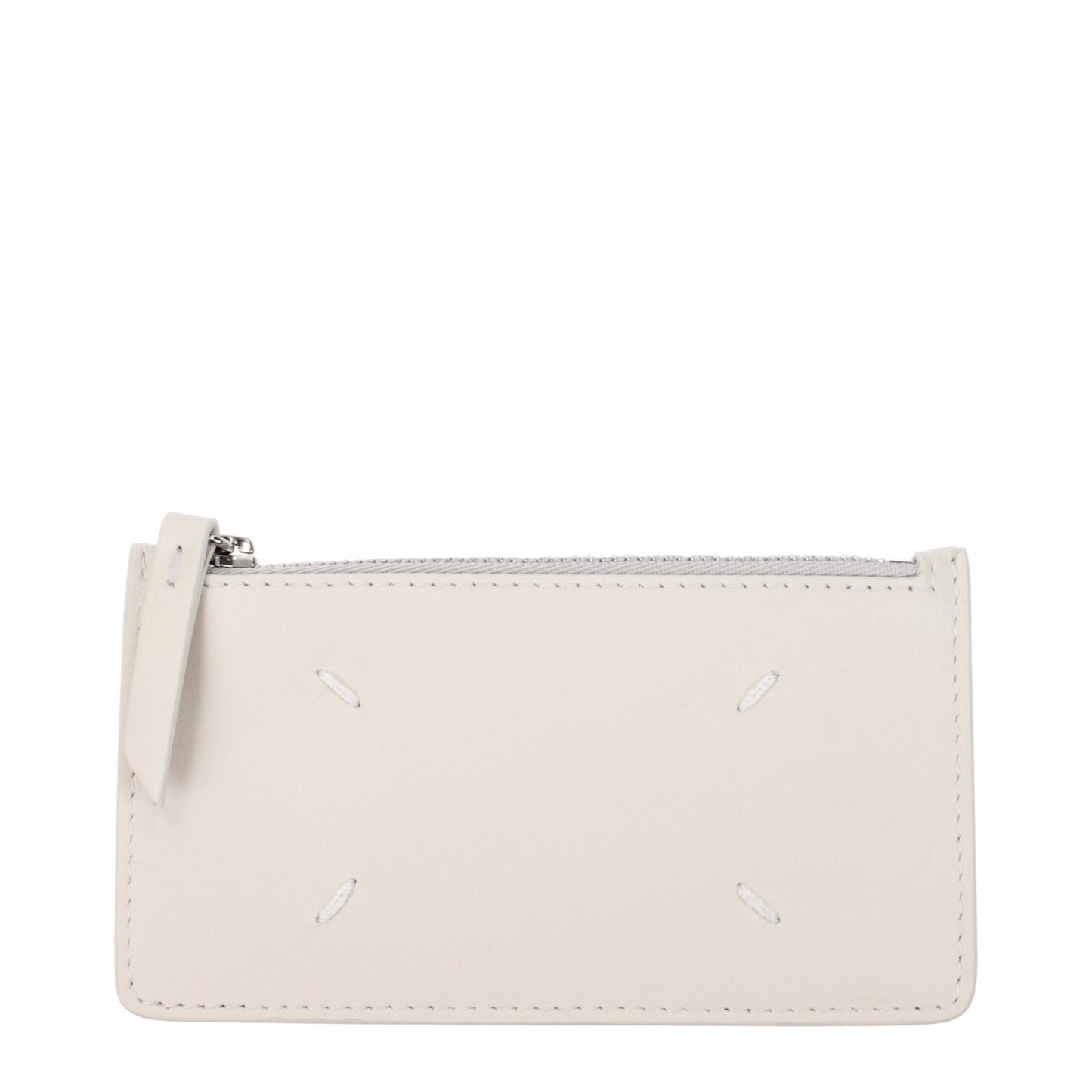 Beige Leather Wallet
