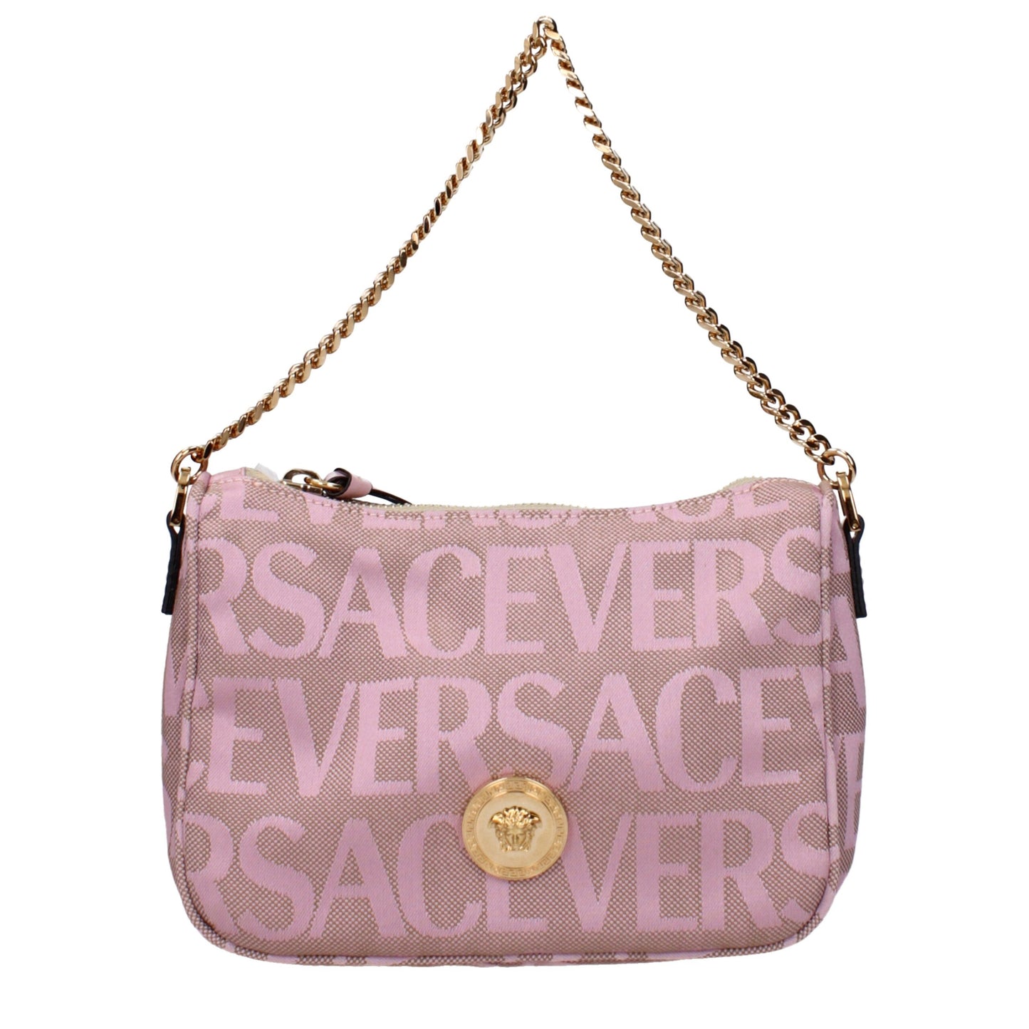 Pink Fabric Handbag