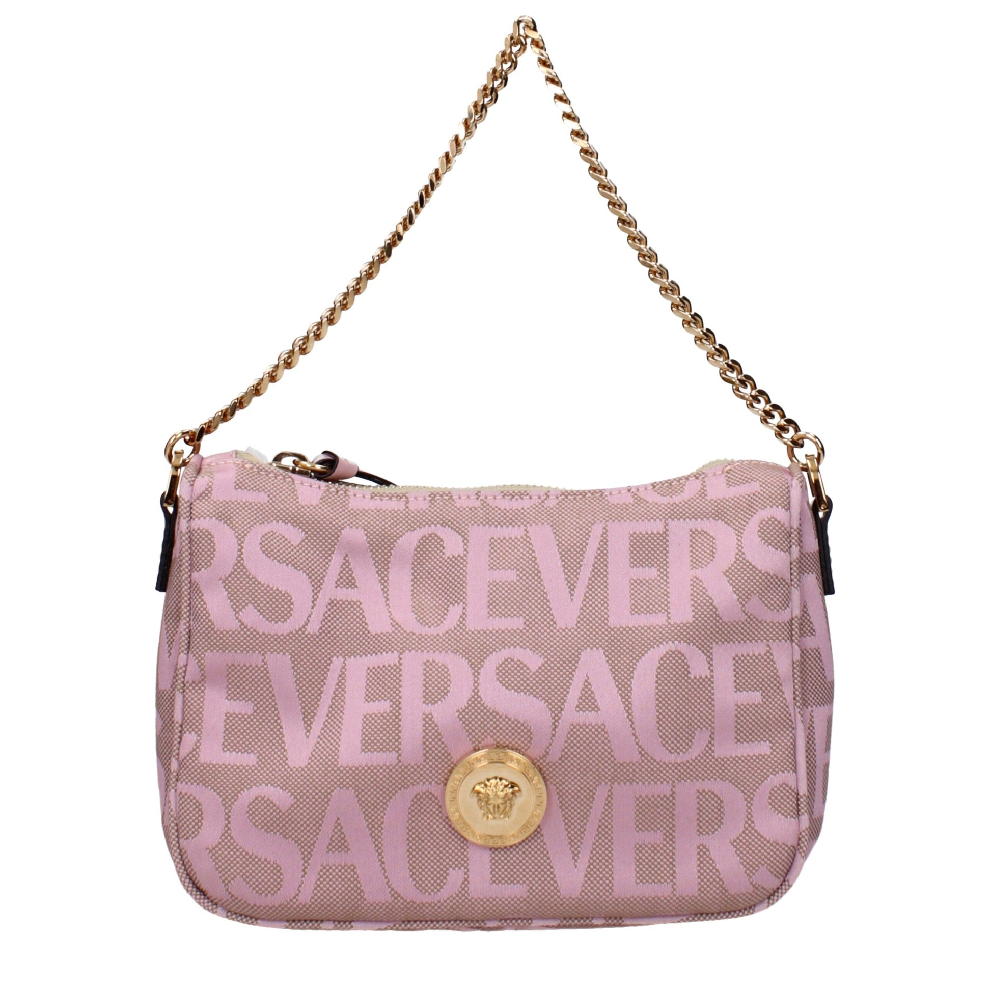 Pink Fabric Handbag