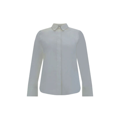 White Cotton Dress Shirt