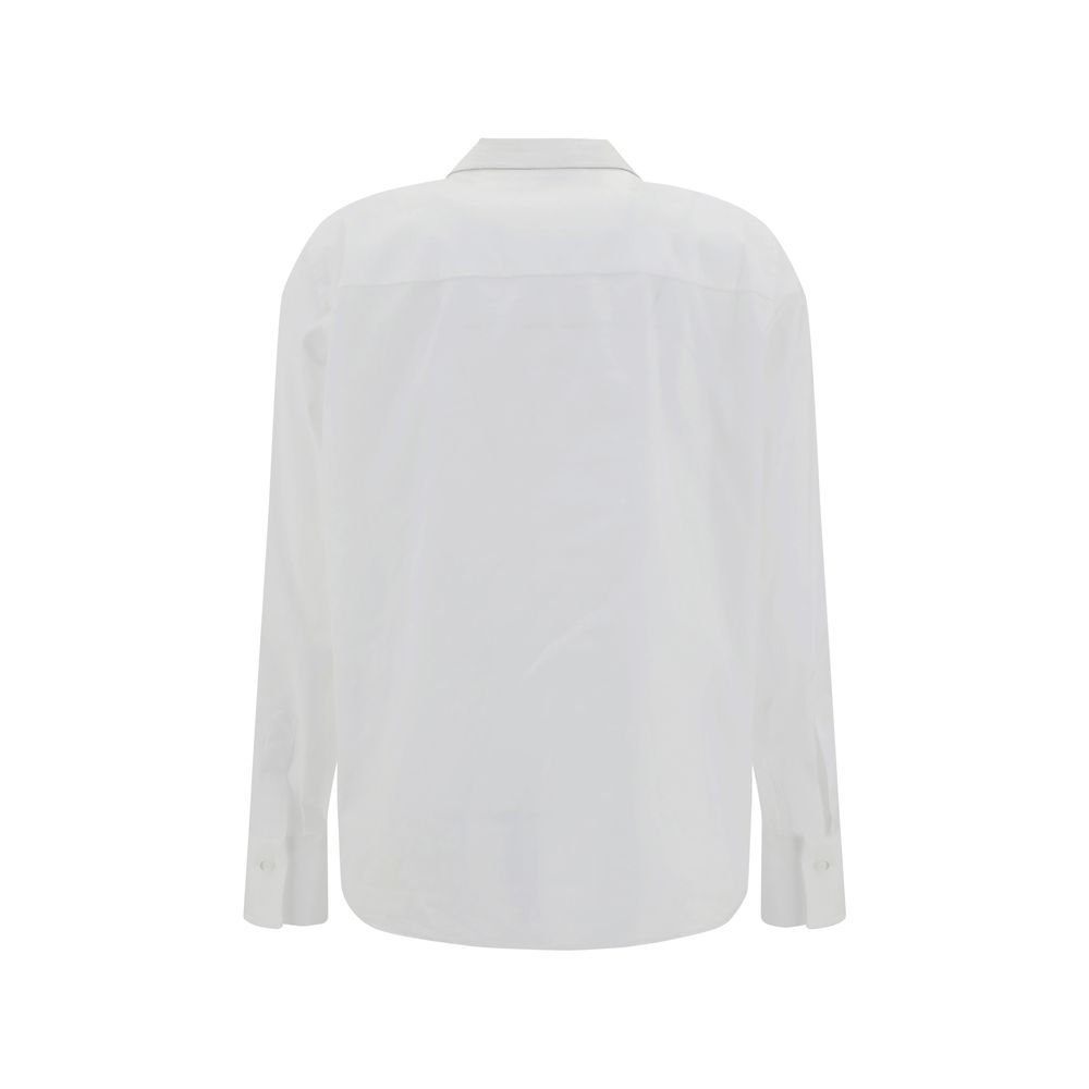 White Cotton Dress Shirt