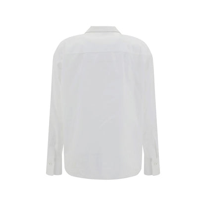 White Cotton Dress Shirt