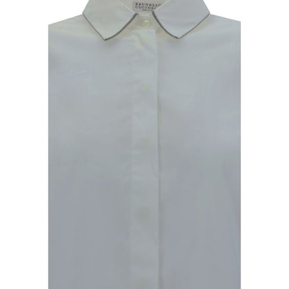 White Cotton Dress Shirt