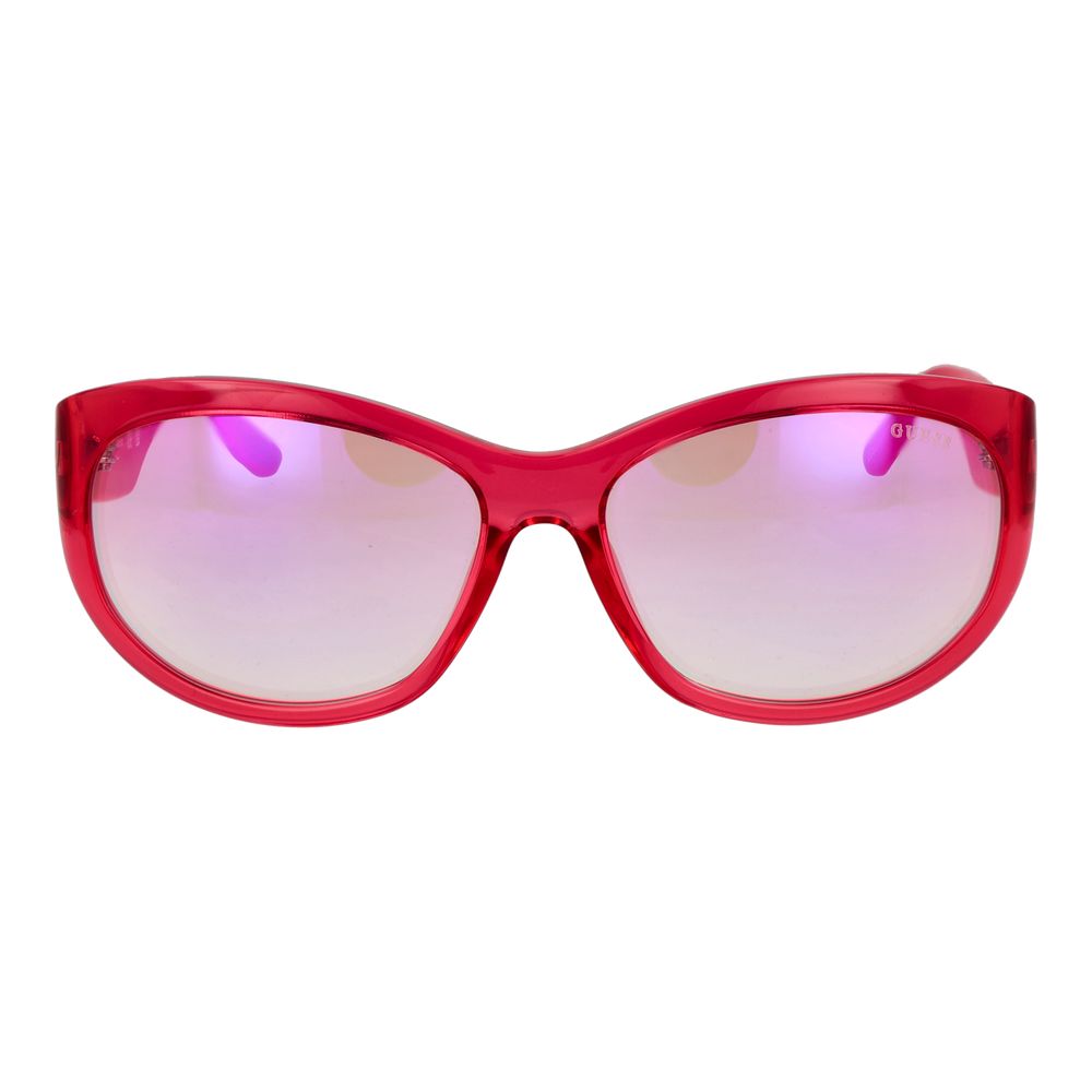 Pink Stainless Steel Sunglasses