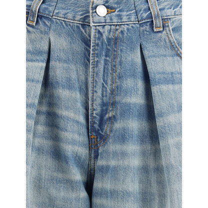 Light Blue Cotton Jeans Denim