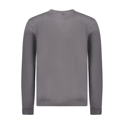 Gray Cotton Men Sweater