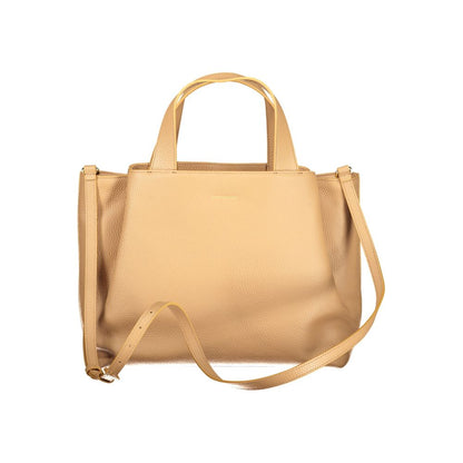 Marrone Poliuretano Women Handbag