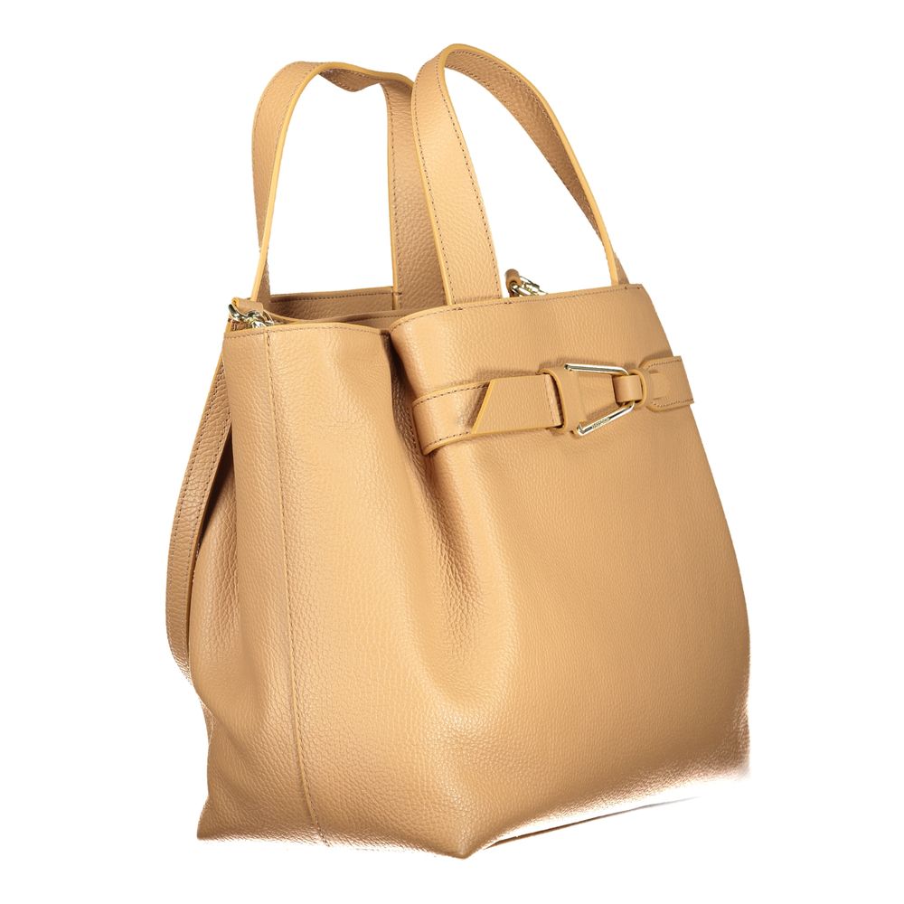 Marrone Poliuretano Women Handbag