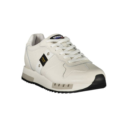 White Leather Men Sneaker