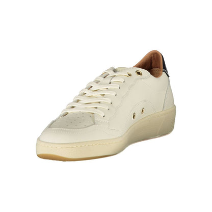White Leather Women Sneaker