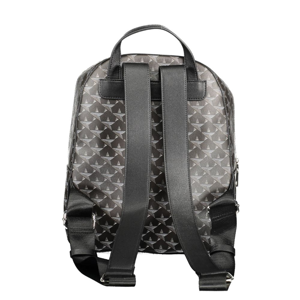Black Pvc Backpack