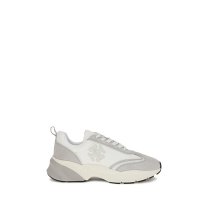 White Calf Leather Bos Taurus Athletic Sneakers