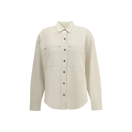 White Cotton Dress Shirt