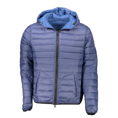 Blu Nylon Men's Jacket
