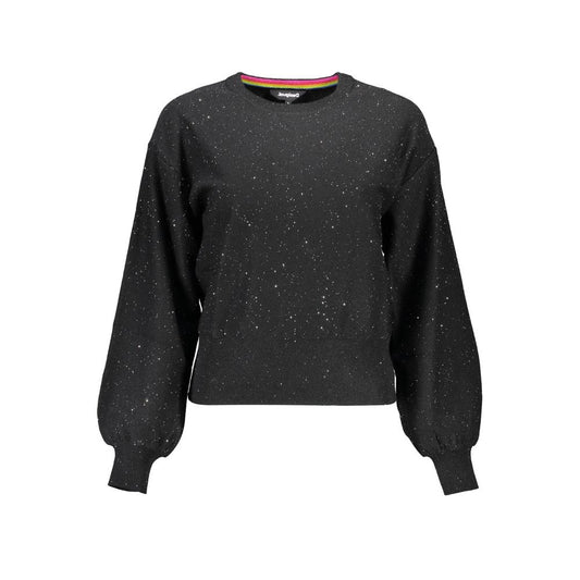 Black Polyester Sweater