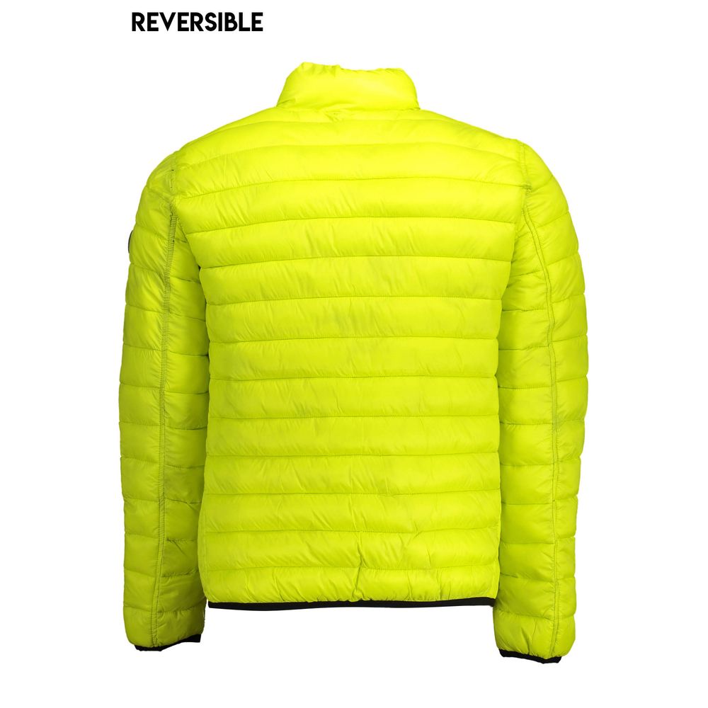 Yellow Nylon Jackets & Coat