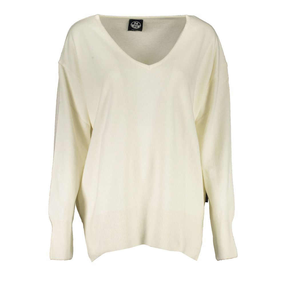 White Wool Sweater