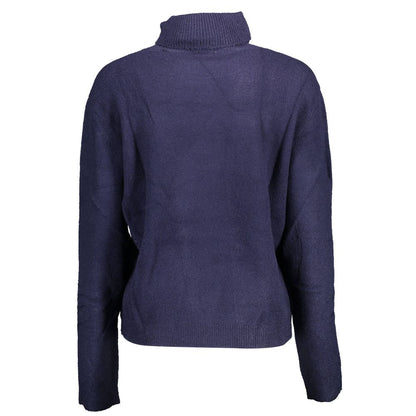 Blue Acrylic Womens Sweater