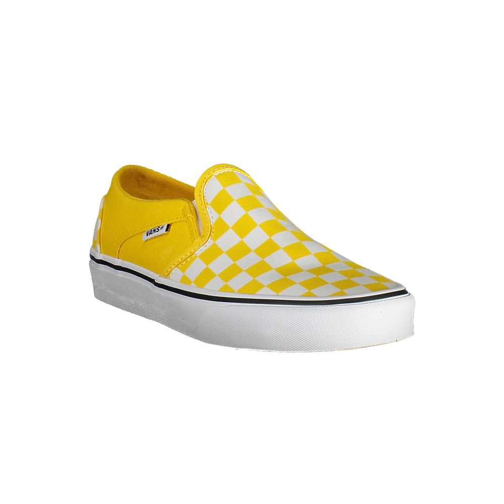 Yellow Polyester Sneaker