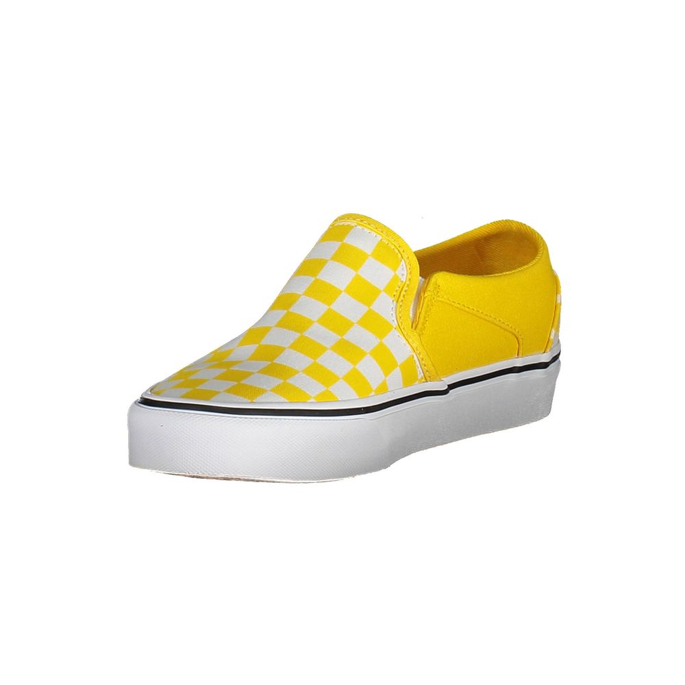 Yellow Polyester Sneaker
