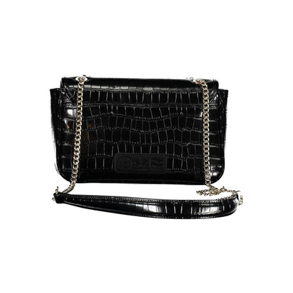 Nero Poliuretano Women Shoulder Bag