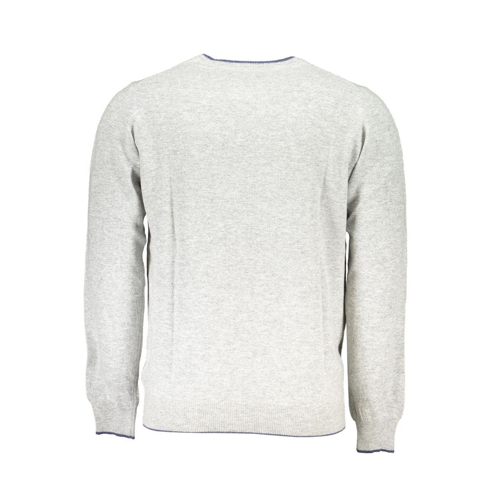 Gray Fabric Sweater