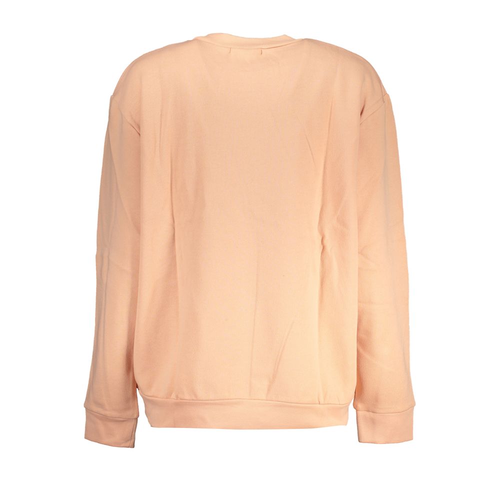 Pink Cotton Women Sweater