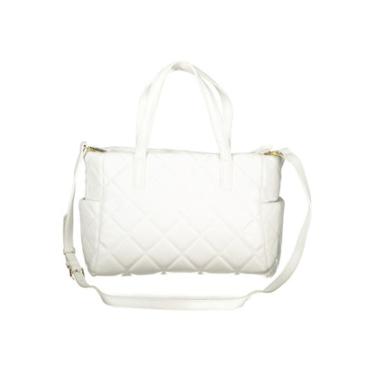 White Polyurethane Women's Bag