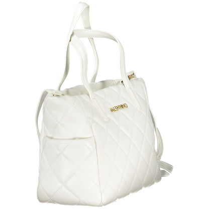 White Polyurethane Women's Bag