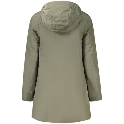 Green Polyamide Jackets & Coat