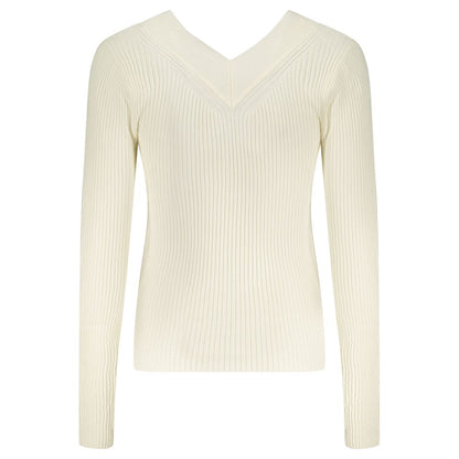 White Viscose Sweater