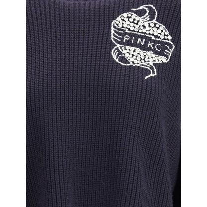 Blue Wool Sweatshirt