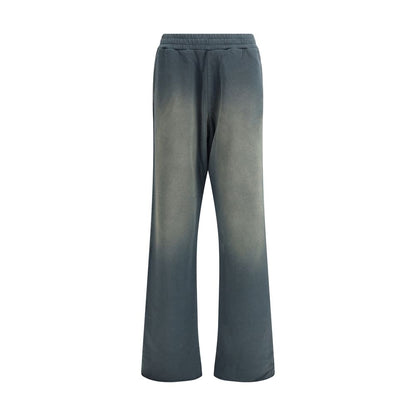 Blue Cotton Joggers (Workout Pants)
