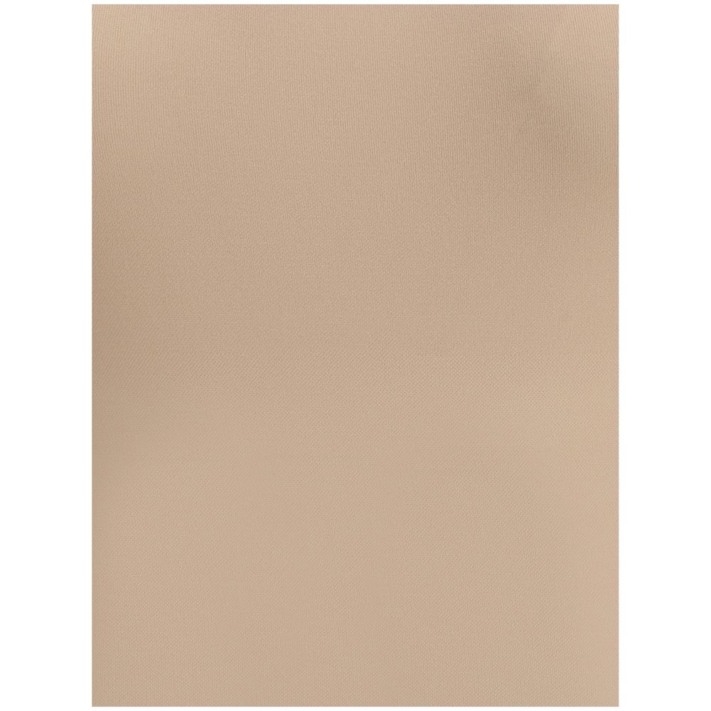 Beige Polyamide Top