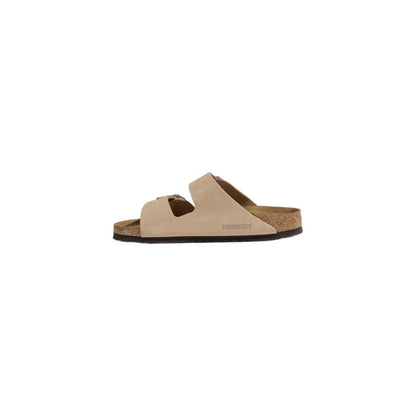 Beige Nubuc Leather Sandal