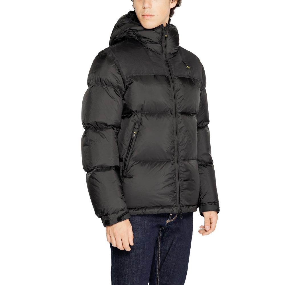 Black Polyamide Jackets & Coat