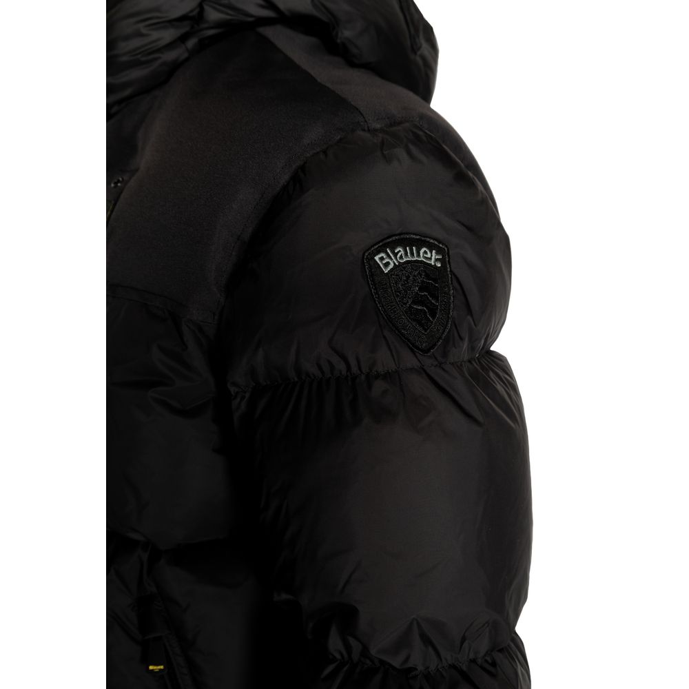 Black Polyamide Jackets & Coat