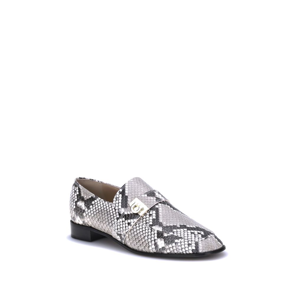 Multicolor Goatskin Slip-On Loafers