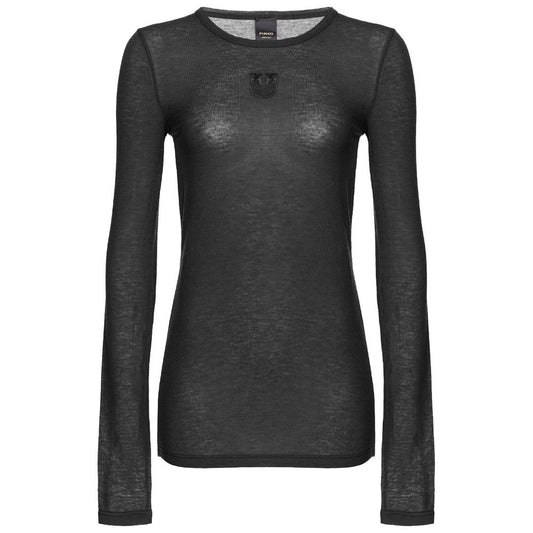 Black Viscose Sweater