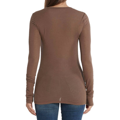 Brown Viscose Sweater