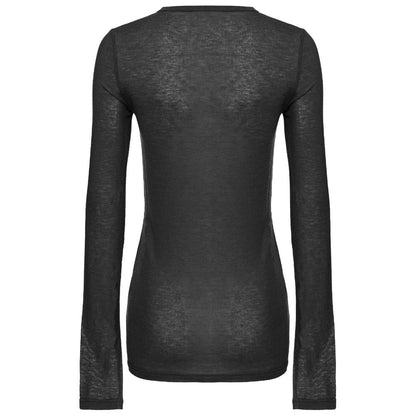Black Viscose Sweater